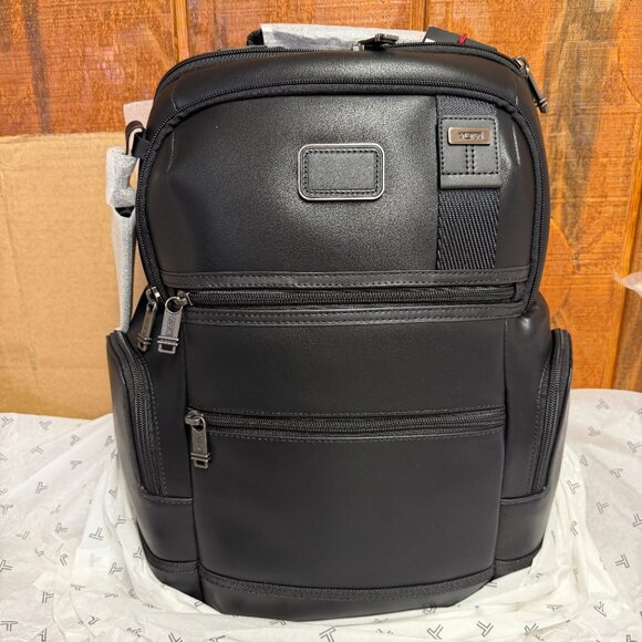 Tumi Parrish Leather Backpack – Black - Picture 5 of 7